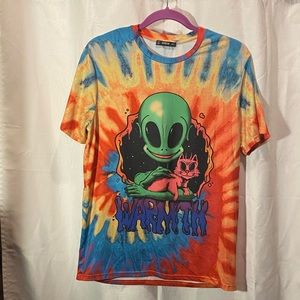 Silky short sleeve shirt